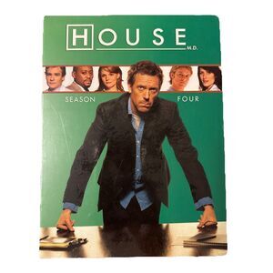 House MD Season 4 DVD 2008 Brand New Factory Sealed Bonus Features